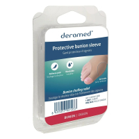 Fresco Deramed hallux valgus beschermer met gel voor voetknobbel